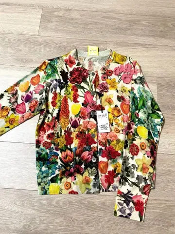 폴스미스 가디건 꽃무늬