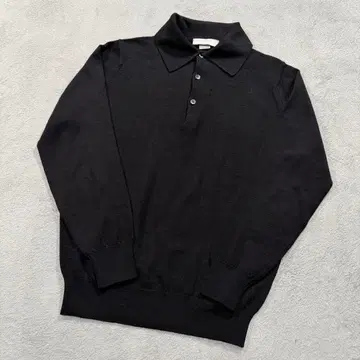 존스메들리 긴팔 니트 피케 셔츠 S 사이즈 블랙