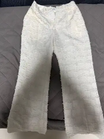 RBS 화이트 와이드 팬츠