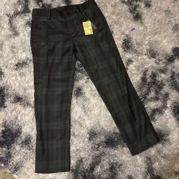 무인양품 앵클 팬츠 워셔블 울 혼방