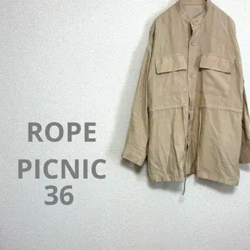 로페피크닉 노카라 자켓 아우터 캐주얼 겉옷