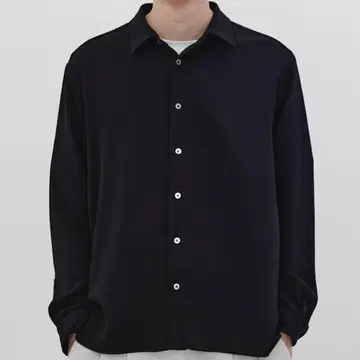 [ UNITED TOKYO ] 플리츠 롱 슬리브 셔츠