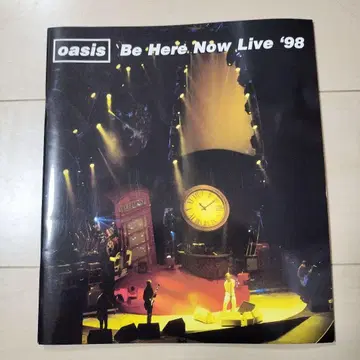 오아시스 1998년 팜플렛 비히아나우 내한 콘서트 라이브 일본