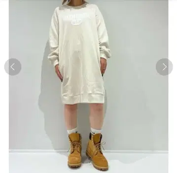 GAP 빈티지 소프트 Gap 로고 맨투맨 원피스 XL