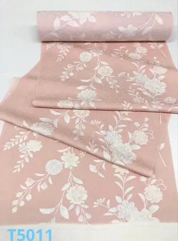 코몬 문 의장 교유젠 세키지색 순수 실크 옷감