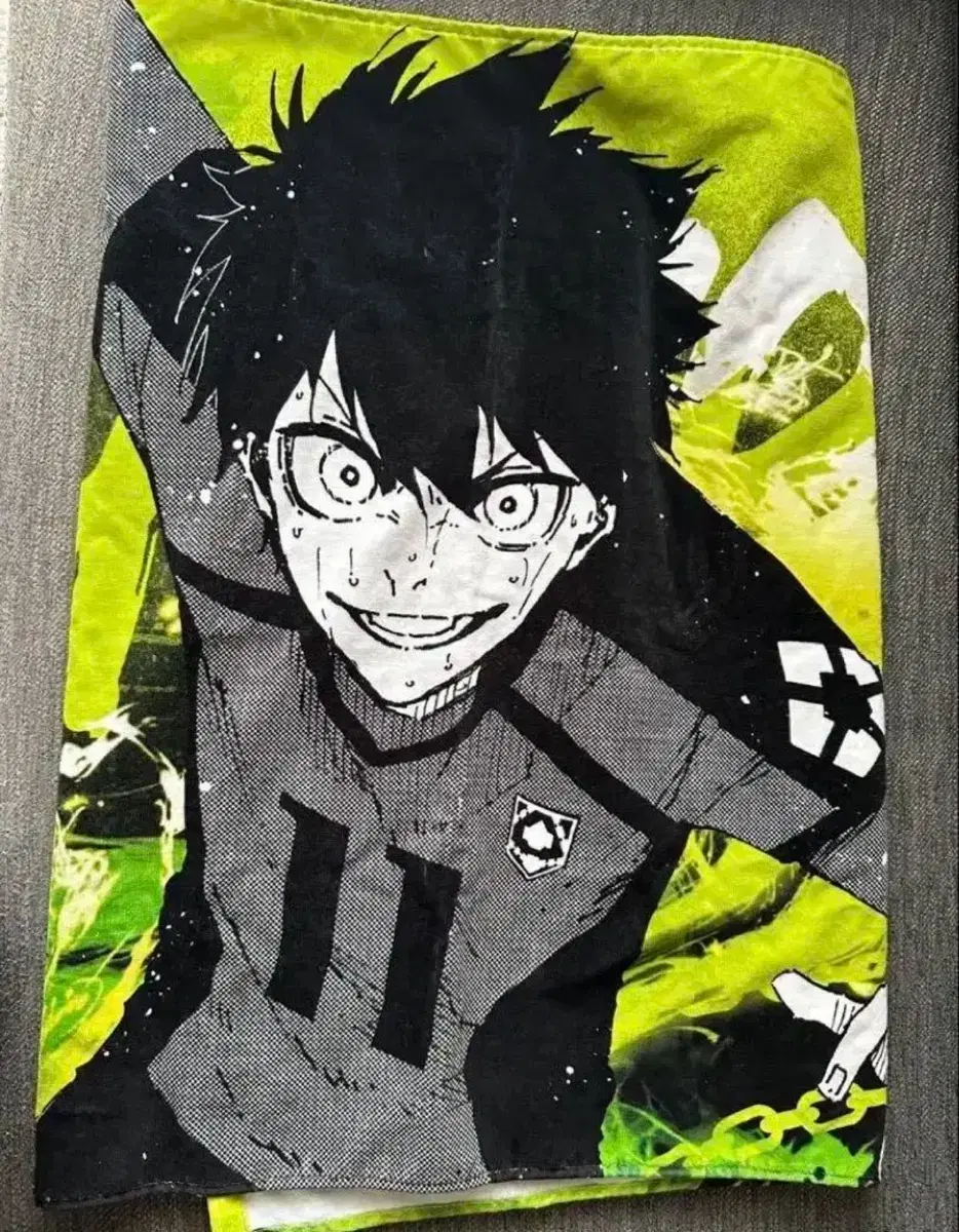 Blue Lock Isagi Yoichi Original Drawing Exhibition Towel