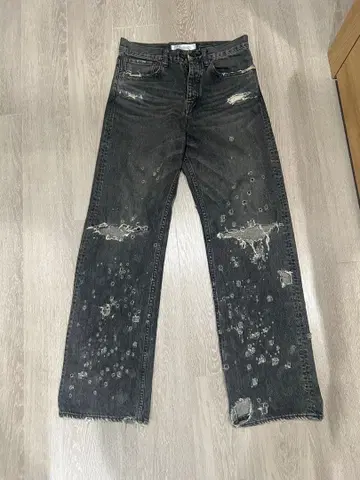 dairiku29 블랙 데미지 데님