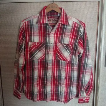 CAMCO 체크 무늬 플란넬 셔츠 S 사이즈