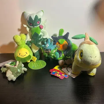 포켓몬 센터 한정판 봉제 인형 5세트