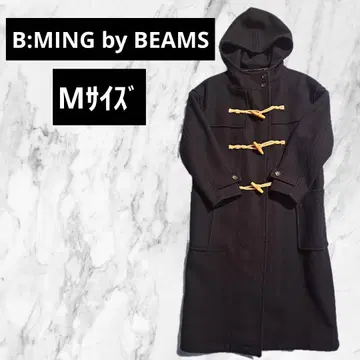 [비밍] 빔즈 B:MING 네이비 더플 코트 후드 부착