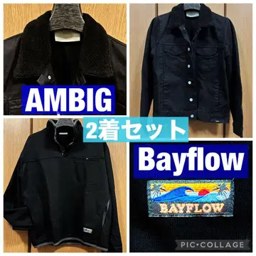 2세트 [BAYFLOW] 쭈리 풀오버 [ambig] 옷깃 보아 G