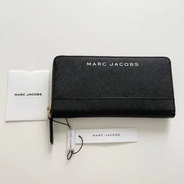마크제이콥스 장지갑 지갑 라운드 지퍼 블랙 카드