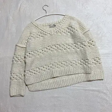 젤라또피케 가든 니트 스웨터 (F) 아이보리 긴팔