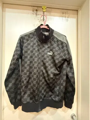 PUMA 트랙 자켓 그레이 블랙
