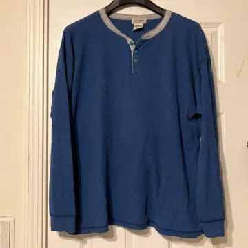 ST JHON'S BAY made in usa 써멀 헨리넥