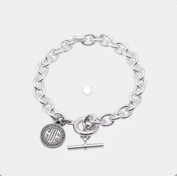 실버 체인 팔찌