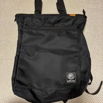 신일본 프로레슬링 시마무라 콜라보 럭색 블랙 나일론 2way 토트