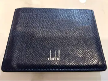 dunhill 던힐 가죽 카드 케이스 패스 케이스 카드 홀더 남성용