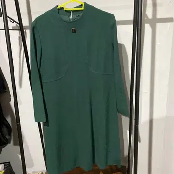 쇼와 레트로 vintage 원피스 짙은 녹색