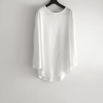 FRAMeWORK 프레임워크 코튼 천축 라운드 헴 화이트 FREE