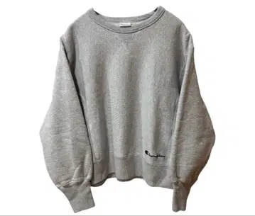 Champion Reverse Weave L 사이즈 그레이 짧은 기장