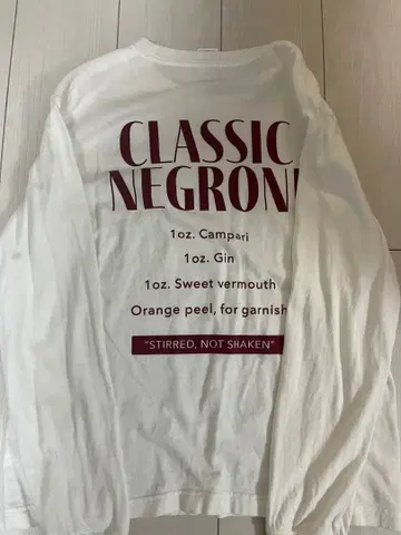 레어템 bar LOBBY 오리지널 셔츠 긴팔 티셔츠