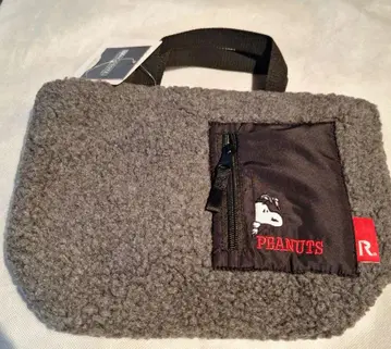 루트 x 스누피 콜라보 보아 토트백 그레이