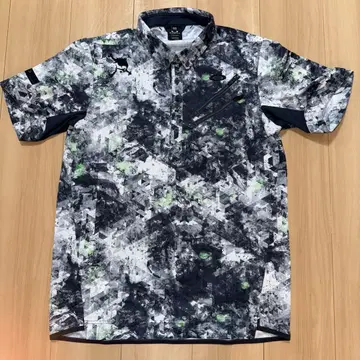 Oakley 기하학 패턴 골프 셔츠