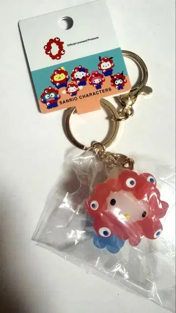[새상품 미사용] 미야쿠미야쿠 산리오 클리어 키링 키티