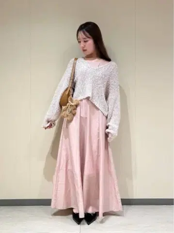 스나이델 완판템 슬라브 니트 원피스 미사용 새상품