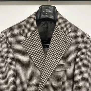 [ 별주 ] TITO ALLEGRETTO 마이크로 하운드 투스 자켓