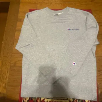 Champion 그레이 맨투맨 L 사이즈