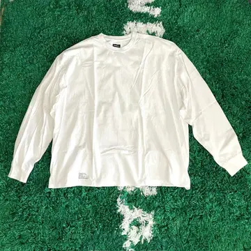 프레쉬 서비스 코퍼레이트 롱 슬리브 T셔츠 화이트