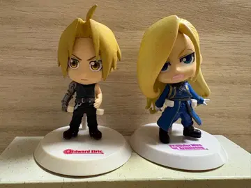 제일복권 강철의 연금술사 엘릭 & 암스트롱 치비큥 캐릭터 피규어