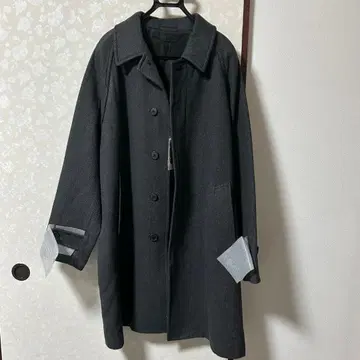 유니클로 싱글 브레스 코트 다크 그레이 XXL