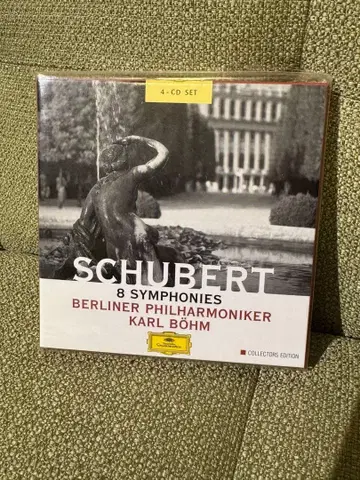 슈베르트 교향곡 전집 칼 뵤름 4CD