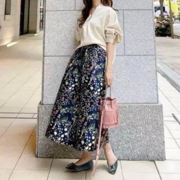 [ 미사용 새상품 ] Baybee 자카드 스커트