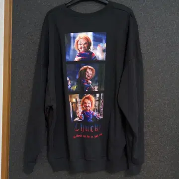 새상품 L 사이즈 처키 트레이닝복