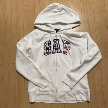 [인기] GAP 화이트 풀 집업 후드티