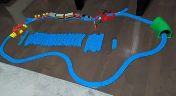 프라레일 세트 토마스 리틀 그린멘