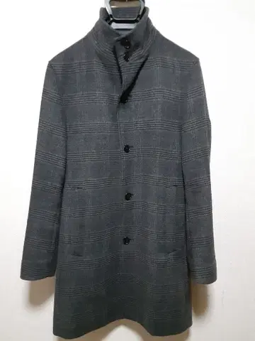 겨울 상품 선행 세일 스탠드 카라 코트 417 에디피스 글렌체크