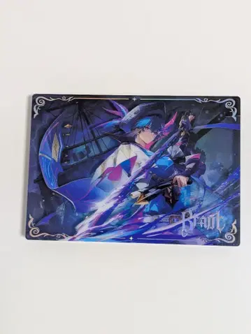 명조 1주년 아크릴 블록 브란트