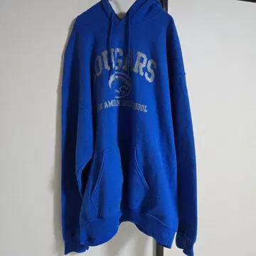 GILDAN COUGARS 후드 부착 후드티 트레이닝복 파랑 [ L ]