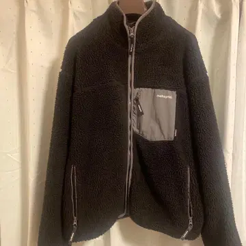 MAHAGRID 보아 플리스 자켓