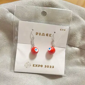 오사카 간사이 만박 코먀쿠 귀걸이 EXPO 2025 액세서리 코먀쿠