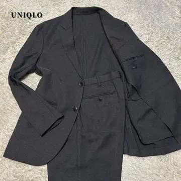 [컨디션 최상 현행] 유니클로 감동 자켓 남성용 수트 그레이 M 사이즈