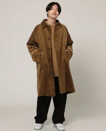 BEAMS / 코듀로이 이지 코트