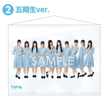 히나타자카46 복권 키라키라 태피스트리상 2 5기생 ver