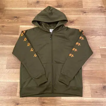 캡틴 헬름즈 풀 지퍼 후디 올리브