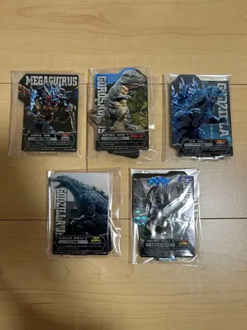 고질라 아크릴 스탠드 5세트